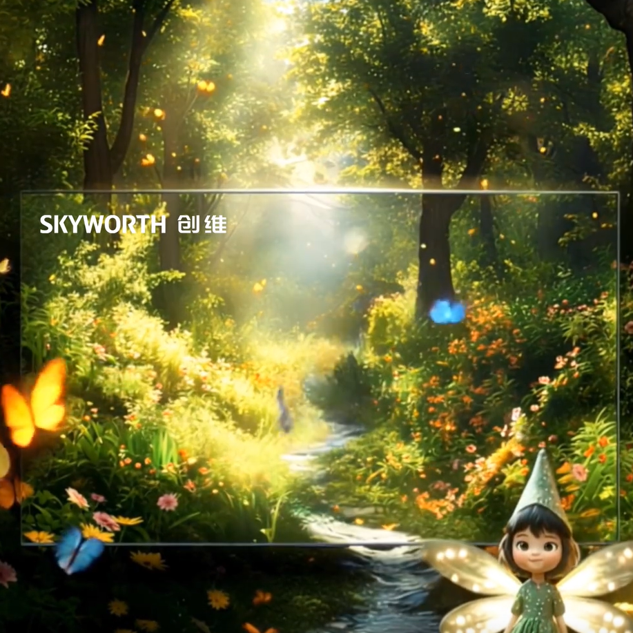 创维电视AI广告-森林小精灵